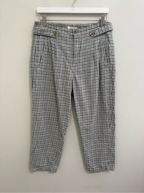 Sundance Cropped Flannel Pants